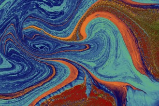 Abstract creative marbling pattern for fabric, design background texture abstract