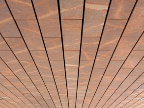 Ceiling made of Rochlitz porphyry, textured background structure, rustic, stone background