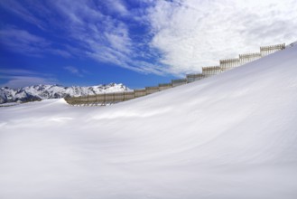 Cerler sky area in Pyrenees of Huesca at Spain