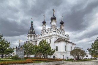Holy Annunciation Monastery is Orthodox Monastery in Murom, Russia. Annunciation cathedral