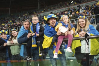 WROCLAW, POLAND - MARCH 26, 2024: Qualifications for UEFA Euro 2024. Final play-off match Ukraine -