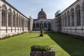 Famous Camposanto cemetery near the cathedral of Pisa, Italy, Europe