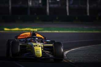 MELBOURNE, AUSTRALIA, MARCH 22: Gabriel Bortoleto of Brazil and Invicta Racing during qualifying at