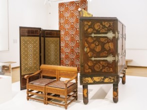 19th and 20th century cabinets and furniture, Amsterdam, Netherlands