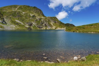 Rila lake at Rila Mountain in Bulgaria