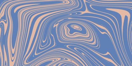 Royal Blue and Peach, trendy blue and red colors background