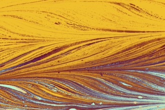 Abstract creative marble pattern texture. Traditional art of Ebru marbling