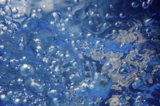Air Bubbles, Underwater Bubbles Abstract Underwater Background