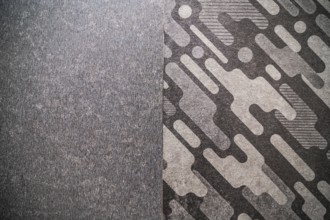 Geometric abstract texture in gray with intricate patterns, stone, natural stone, stone structure