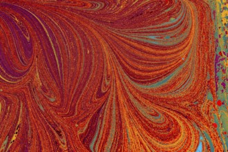 Abstract creative marbling pattern for fabric, design background texture