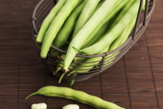 Green beans close up