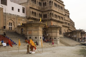 Keshi ghat, vrindavan, mathura, uttar pradesh, india, asia