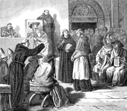 Antipope John XXIII or Baldassarre Cossa, in Council of Constance, held from 1414 to 1418