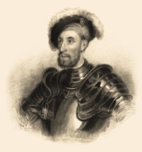 Sir Nicholas Carew oder Carewe, ca. 1496-1539, englischer Höfling und Diplomat