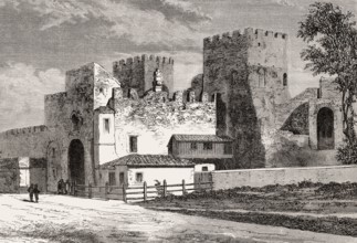 The Porta San Paolo, San Paolo Gate, Rome, Italy, 19th Century, Europe