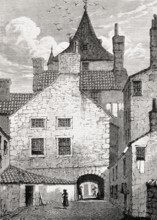 Tolbooth Wynd, Canongate, Edinburgh, Scotland, 18th century