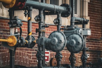 Image of piping mechanism. Shooting Location: Toronto