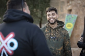 Dollar Selmouni, Majorcan rapper, Majorca, Balearic Islands, Spain, Europe