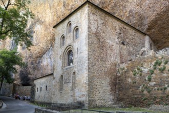 Royal Monastery of San Juan de la Peña, Botaya, Huesca, Aragon, Spain, Europe