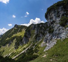 Fantastic hike to the stone Agnes to the Karkopf in the Berchtesgaden Alps