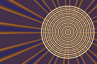 Modern background with circles. Abstract design for flyers banners and presentations, with space