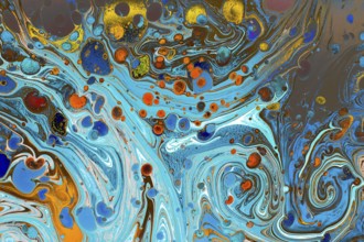 Abstract marbling art patterns as background