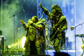Lordi Open Air in the Ehrenhof, Kunstpalast Düsseldorf, concert for the exhibition Death and the