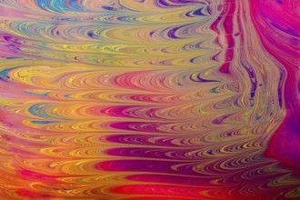 Grunge abstract paint patterns on colorful background