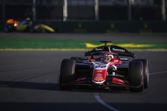 MELBOURNE, AUSTRALIA, MARCH 22: Richard Verschoor of Netherlands and Trident during qualifying at
