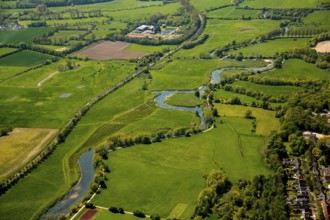 Course of the Lippe near Lippstadt