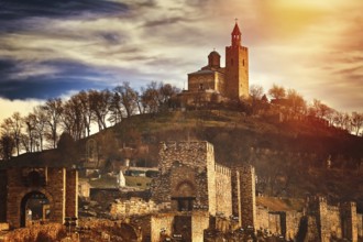 Medieval Stronghold Tsarevets in Veliko Tarnovo, Bulgaria Veliko Tarnovo, Bulgaria, Europe