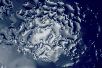 Background covered with water drops in close-up view