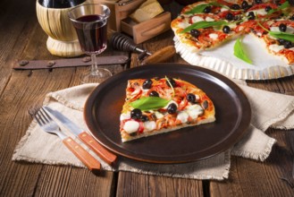 Wild garlic - margarita pizza