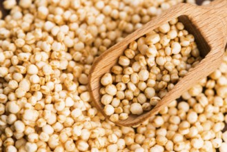 Quinoa popping