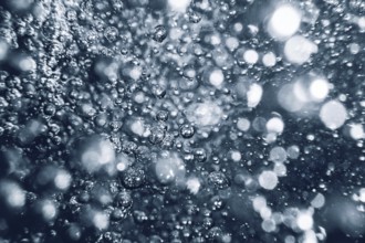 Underwater bubbles Abstract background .Air bubbles in water background