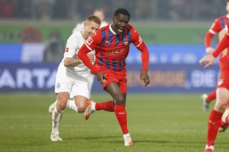 Football, Bundesliga 1, Matchday 26, 2024/2025, 1. FC Heidenheim vs. Holstein Kiel, 16/03/2025,