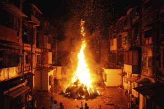 Holi festival, mumbai, maharashtra, India, Asia