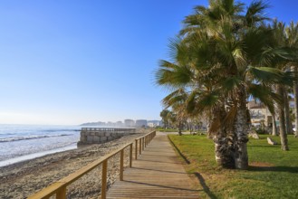 Oropesa de Mar beach park in Castellon of Spain