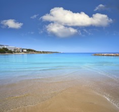 Playa de las fuentes beach in Alcossebre also Alcoceber of Castellon spain
