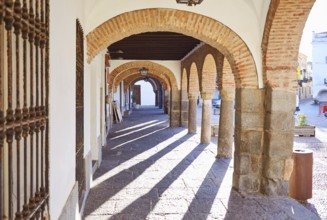 Zafra Plaza Grande in Spain Extremadura by the Via de la Plata way