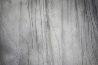 Dark semi-transparent curtain