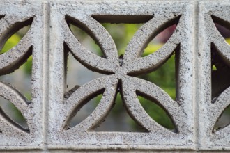 Gray stone flower-shaped background of Kenya in Africa