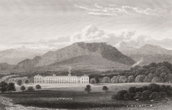 Buchanan Castle, Drymen, Stirlingshire, 19th century, from Modern Athens by Th. H. Shepherd