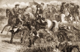 John Churchill, 1st Duke of Marlborough at the Battle of Ramillies, 23 May 1706, War of the Spanish