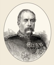 Major General Gerald Graham, 1831 – 1899, British Commander at the Battle of El Teb on 29th