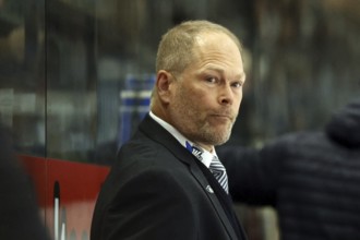 Head Coach / coach Steve Walker (SERC Wild Wings) at the DEL match 24-25, 33rd Sept.: Schwenninger