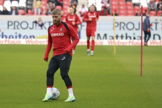 Niklas Beste (SC Freiburg) at the match of the 1st FBL: 24-25: 21st Sptg. SC Freiburg - 1. FC
