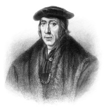 Sir John More. ca. 1451-1530, ein Londoner Anwalt und Richter, der Vater von Thomas More