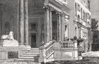 The Villa Medici, Rome, Italy, 19th Century, Europe