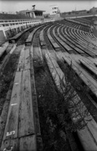 Germany, Berlin, 13.12.1991, Stadium of World Youth, in decay, Europe